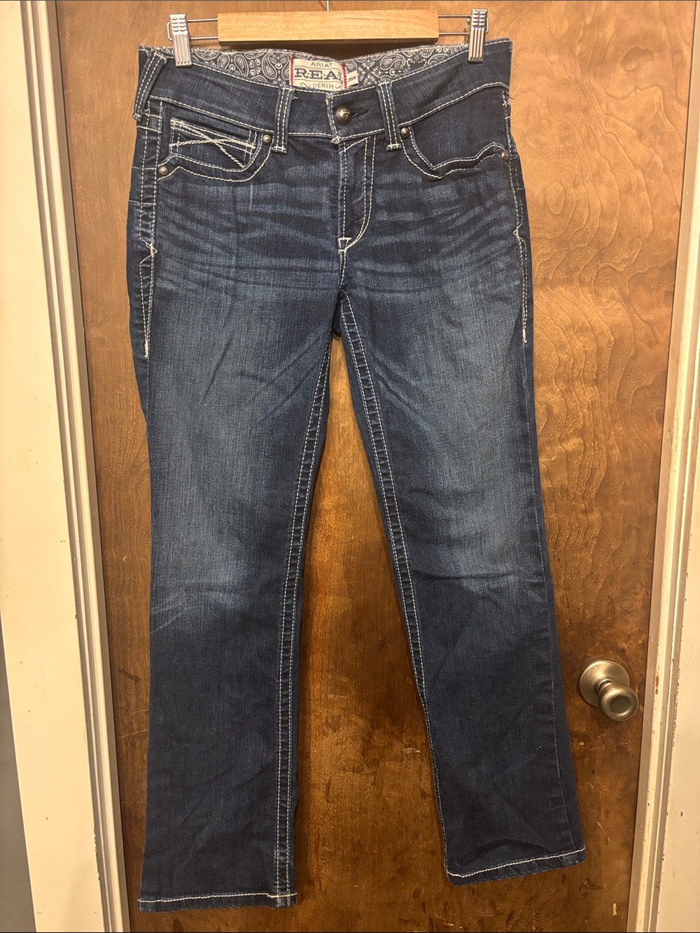 Ariat Women's Dark Blue Boot Cut Jeans